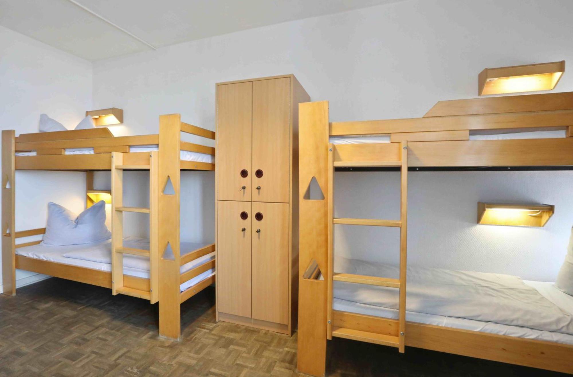 Bett im gemischten Vierbettzimmer - nur für Gäste über 18 Jahre