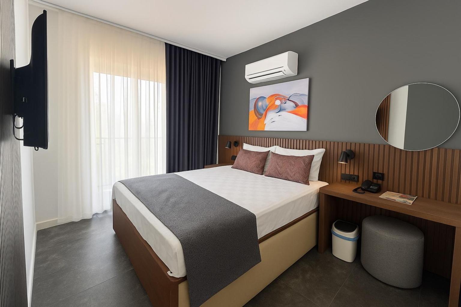 Standard Zimmer mit Kingsize-Bett