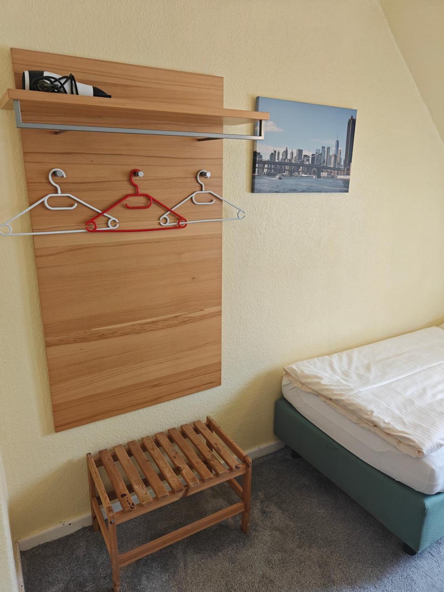 Economy Einzelzimmer mit Gemeinschaftsdusche und -WC