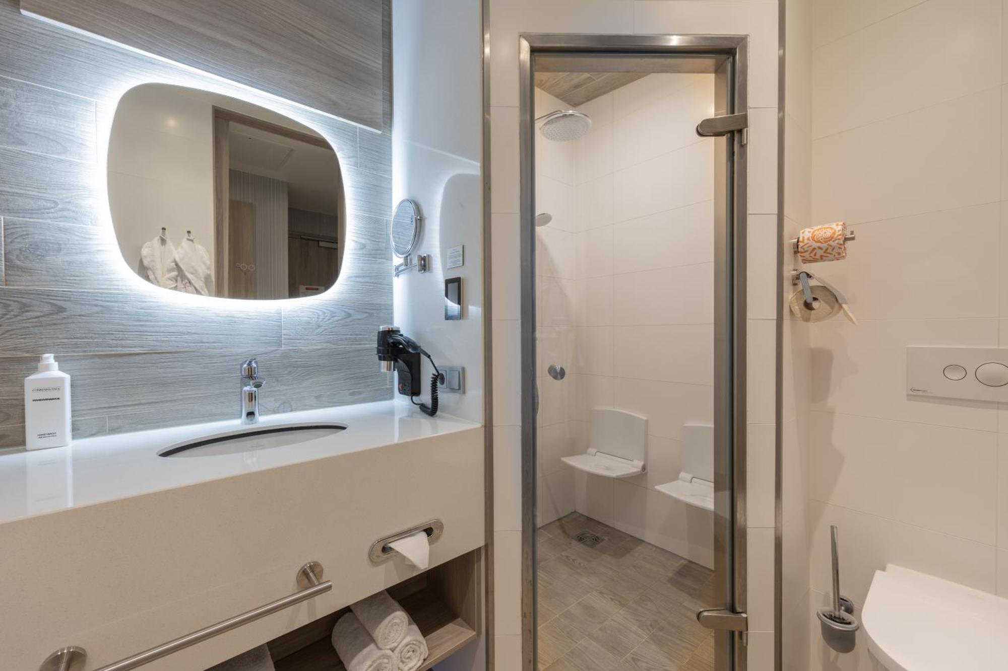 Deluxe King Room Bathtub & Steam Shower